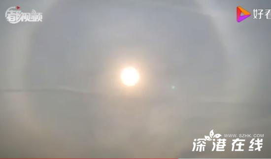 北京出现日晕景观 日晕是怎么形成的条件是?【图】